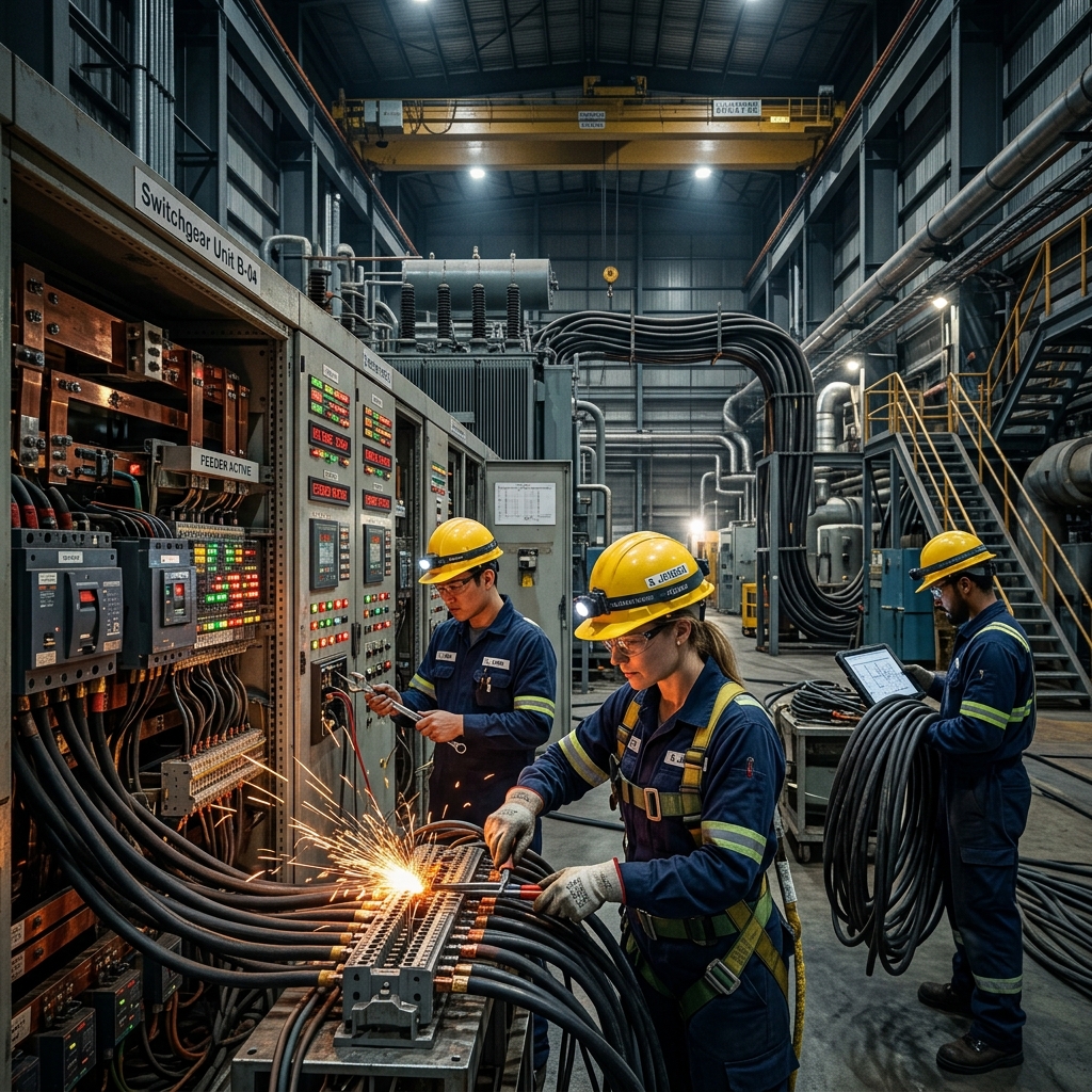 Instalação Industrial e Eletricistas